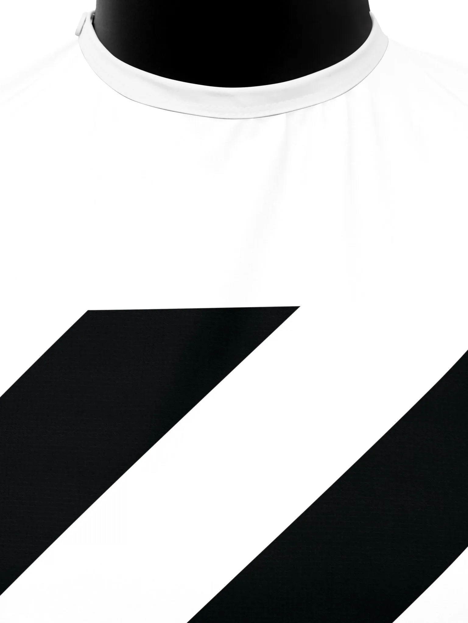 White Half Stripe PRO Cape