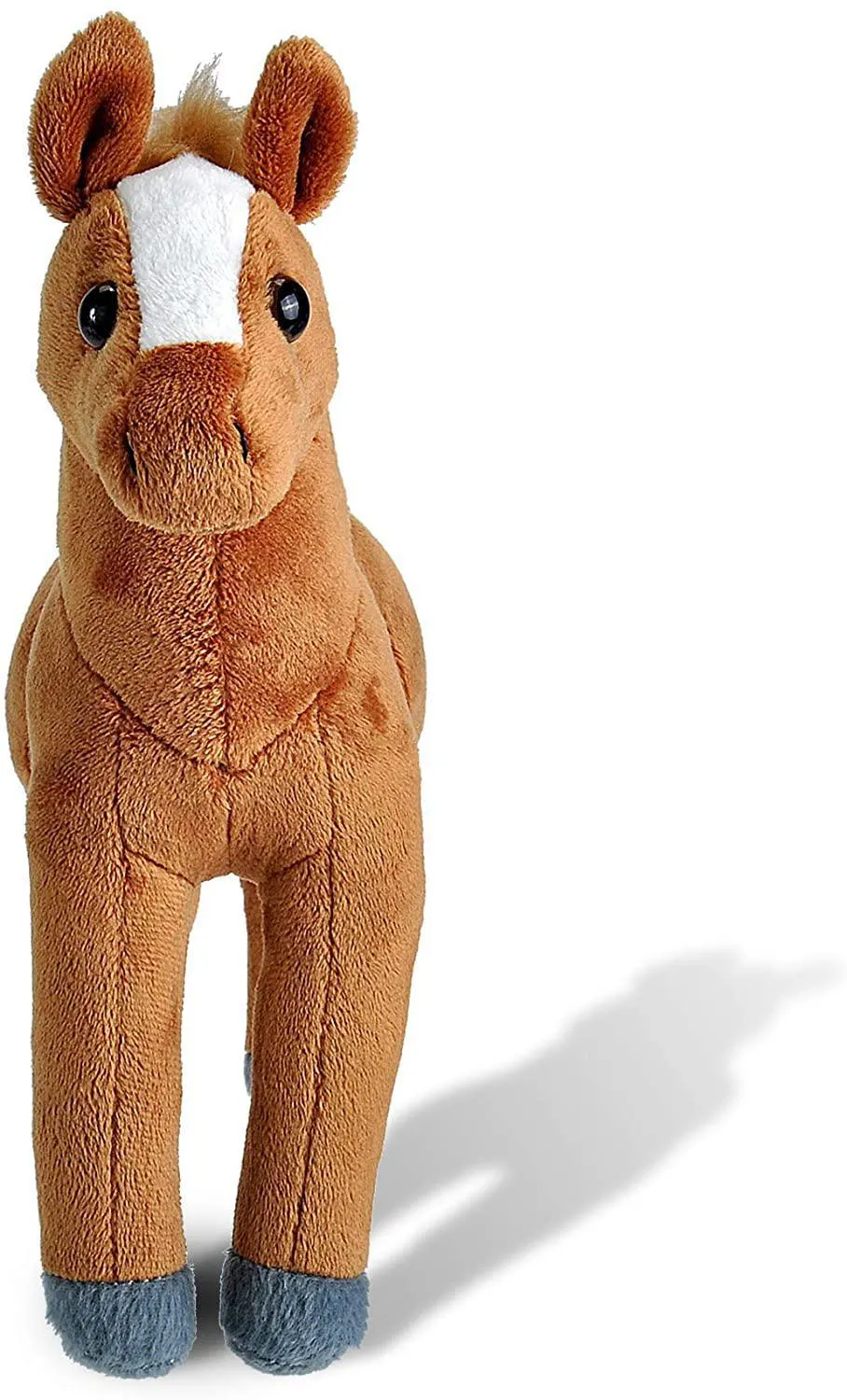 Wild Republic Cuddlekins Stuffed Brown Horse Foal Plush, 8 inches